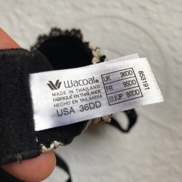 EUC Wacoal Embrace Lace T-shirt Bra 36DD - Picture 4 of 4